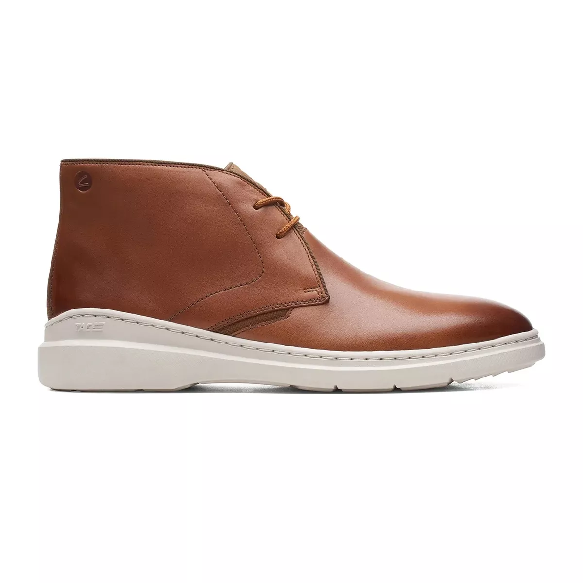 CLARKS Dennet Mid Chukka Boots for Men Tan Colour RRP 180