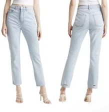 Lovers + Friends Reece High Waist Straight Leg Jeans NWT Size 27