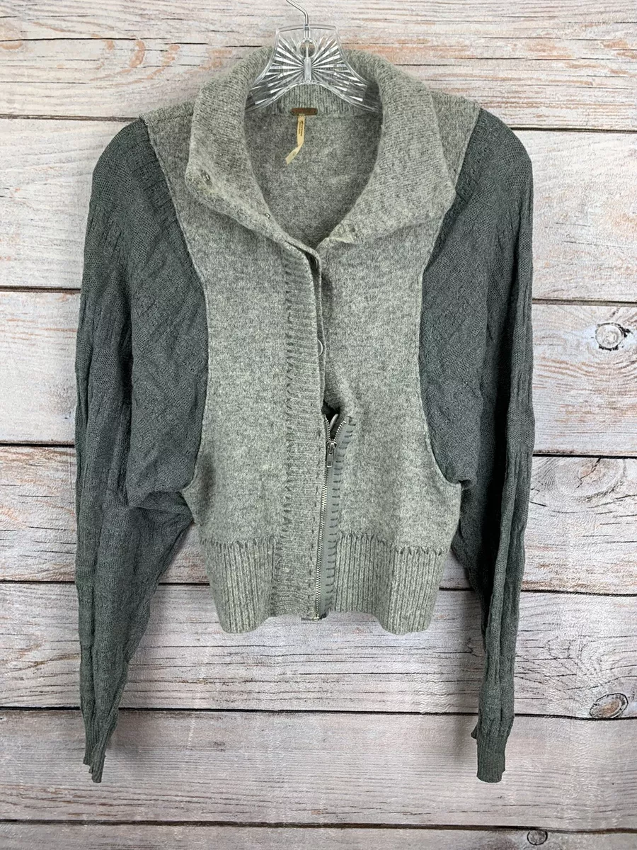 Free people gray clearance cardigan