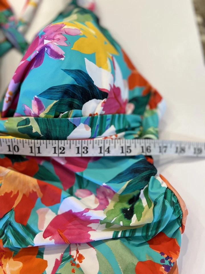 La Blanca Size 18 Tankini Top NWOT Floral Print - Image 3 of 4