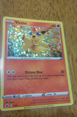 McDonald's 2022 Pokmon Confetti Holofoil Victini TCG Card Only 005/015 | eBay McDonald's 2022 Pokmon Confetti Holofoil Victini TCG Card Only 005/015 | eBay