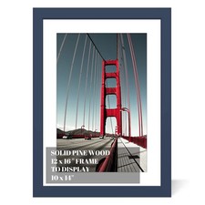 12x16 Picture Frame Diamond Painting Frames Poster Frames Made of Solid Wood,...