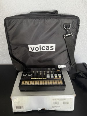 Used Korg Volca Beats Analog Rhythm Machine & Korg Volca Bag