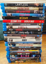 ACTION / THRILLER Movie lot ALL BLU-RAYS - 23 different - All NM/MT discs