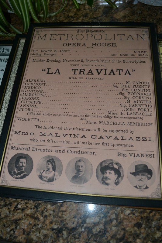 1969 METROPOLITAN OPERA HOUSE LA TRAVIATA LOBBY POSTER 17" X 13" THE ARTS ACTING