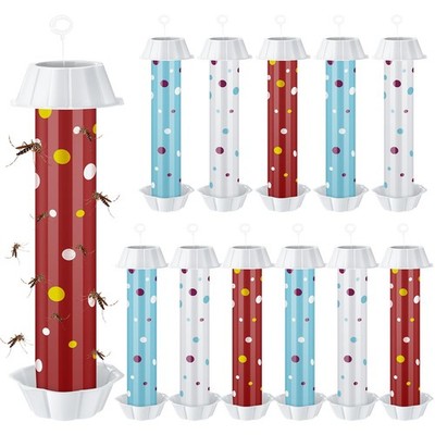 12 Pcs Fly Catcher Sticky Insect Traps Indoor Outdoor Long Lasting Adhesive