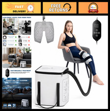 Knee Ice Therapy Machine - 15qt Cold Compression System, 6-Level Timer, Ultra-Qu