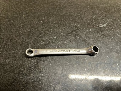 Snap On 6-7 mm 12-Punkt metrisch kurz 10° Offset Ringschlüssel XSM67A