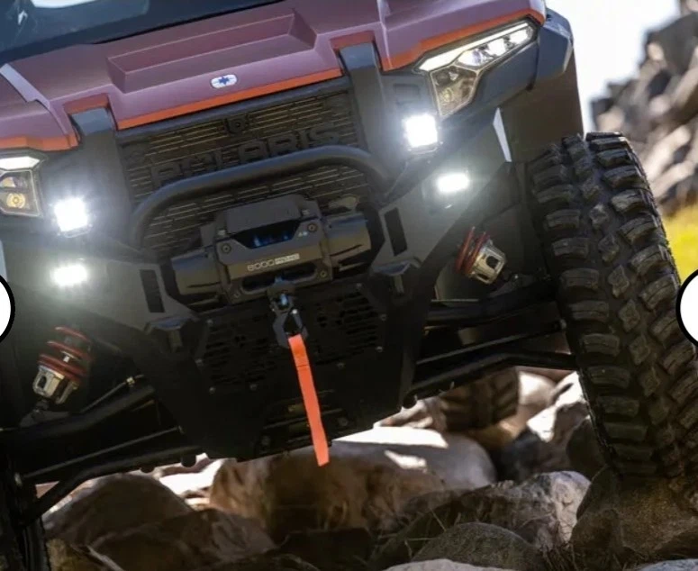 Polaris RIGID® SR-M-Series Pro Driving LED Lights- OEM 2889731 - Image 4 of 4