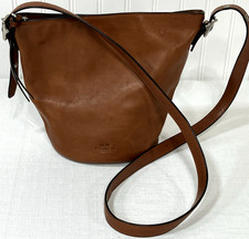 Coach Bleecker Sport mini borsone 32281 tracolla in pelle marrone