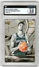 2023-24 Panini Court Kings - Victor Wembanyama #73 (RC) Gem Mint 10