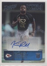 2016 Prestige Xtra Points Platinum /25 Kei'Varae Russell KeiVarae #KR Auto 0c2