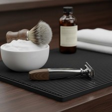 Badger Brush Shaving Set Easy to Clean Razor Stand Shave Kit Gift Idea for Home