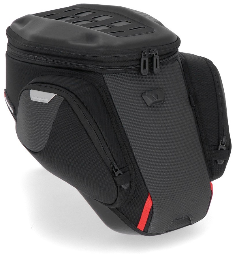 SW-MOTECH PRO GS Magnetic Tank Bag Motorcycle Luggage w/ Rain Cover 16-20L