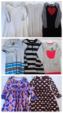 Lot Of 8 Girls Size 6 Dresses Gymboree, Baby Gap, Justice and More