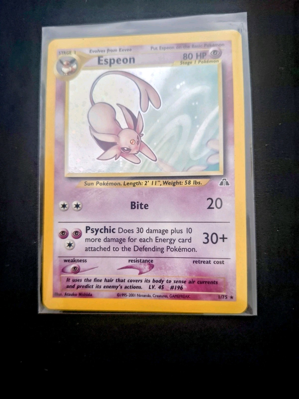 Espeon 1/75 Neo Discovery Holo