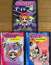The Powerpuff Girls Cartoon Network Lot of 3 DVDs