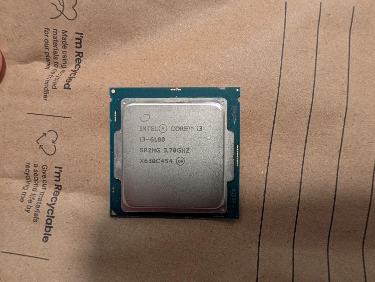 Intel Core i3-6100 Processor Model Computer Processors (CPUs) for