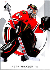 2024-25 SP Authentic Petr Mrazek #48 Blackhawks Star NHL Card Trading TCG