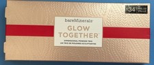 bareminerals Glow Together Powder Trio Amber Glow - GILDED Glow - Rose Matte New