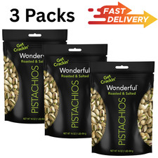 Wonderful Pistachios In-Shell Roasted and Salted Nuts 48 Ounce Resealable Bag