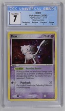 MEW 4/17 EX POP SERIES 4 HOLO POKEMON CGC 7 (Modern Label 7.5) on eBay