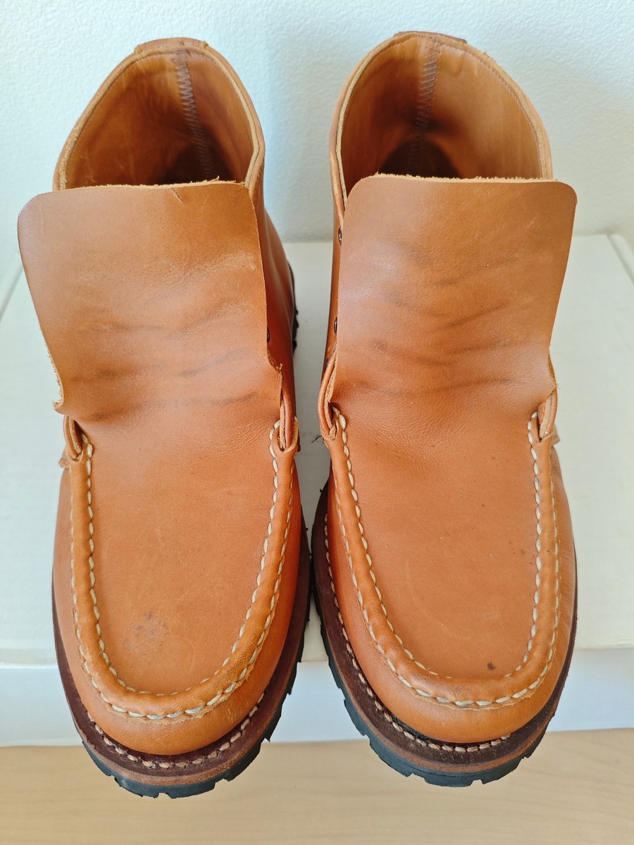 Russell Moccasin Chukka Hiker Boots 9 D Brown Brown Mountainer