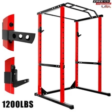 Power Cage Stand, 1200LB Squat Rack Frame with Barbell Rack , Q235 Carbon Steel