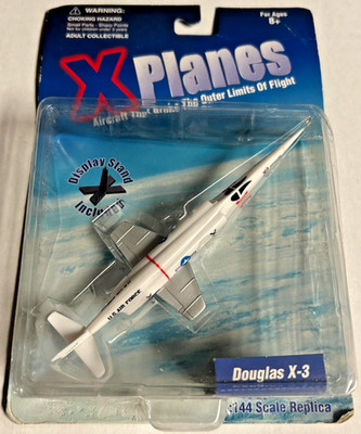 X-Planes Douglas X-3 1/144 Die cast sealed but rough packaging