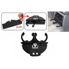 Getr�nkehalter hinten f�r BMW 5er E39 Limousine Touring 1995�2004, Schwarz