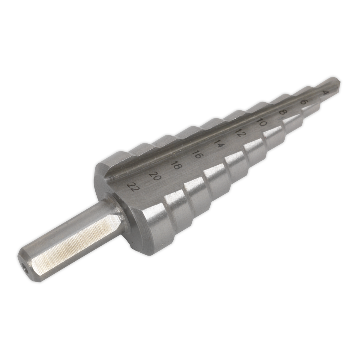 HSS M2 Step Drill Bit 4-22mm Double Flute