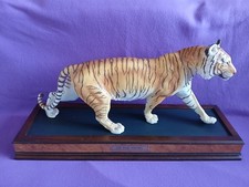 Franklin Mint "On The Prowl" Tiger Ornament