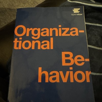 Organizational Behavior by OpenStax (paperback - Paperback, by OpenStax - Good