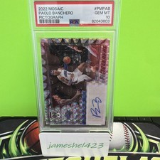 2022-23 Mosaic - Pictographs Paolo Banchero #PM-PAB (AU, RC) Low POP