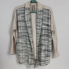 Dolan Left Coast Collection Tweed Open Cardigan XS Anthropologie