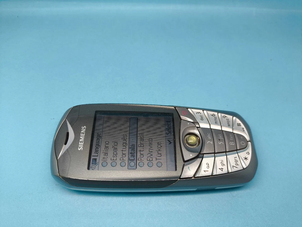 Siemens CX65 Silver (Unlocked) Mobile Phone Very Good Condition - Image 4 of 4