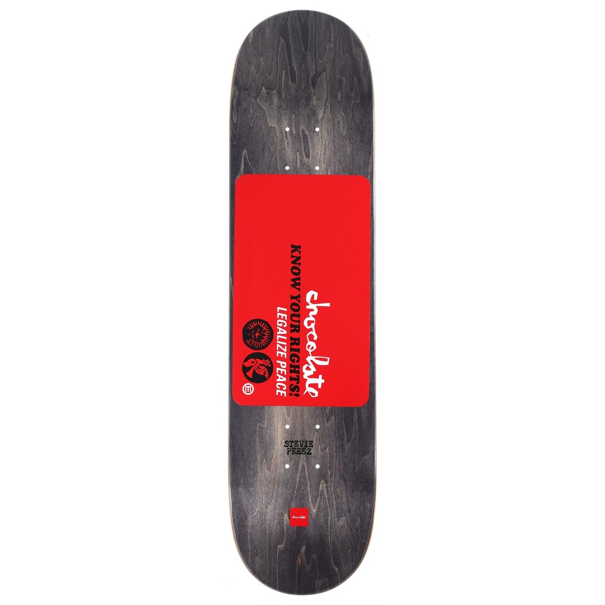 Chocolate Skateboard Deck Perez Know Your Rights 8.4