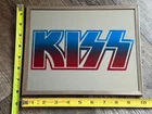 KISS Mirror Carnival Boardwalk Blue Red Logo Vintage Kiss Memorabilia Aucoin Era