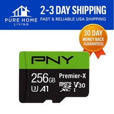 Versatile 256GB Premier-X microSDXC with SD Adapter - Ultimate Storage Solution