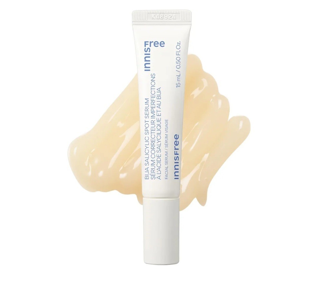 Innisfree Bija Spot Serum-Salicylic Acid & Castor Oil, Korean Treatment for Acne