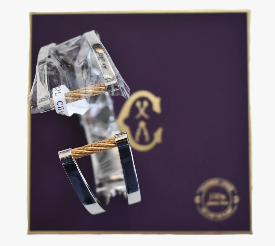 Nuevo Brazalete CHARRIOL Geneve CASSIC PVD Acero Talla XL Foto 2 de 4