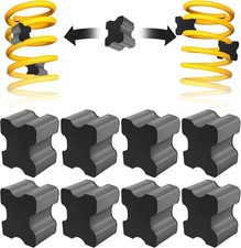 8PCS Rubber Coil Spring Spacers,Heavy Duty Coil Spring Kit for 1" to 1.5"