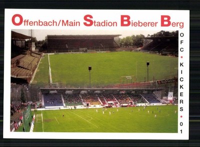 Stadionpostkarte Stadion Bieberer Berg Kickers Offenbach  +A 247724
