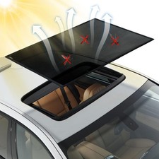 Sombra Magnetica para Techo de Auto Malla Transpirable Proteccion UV y Camping