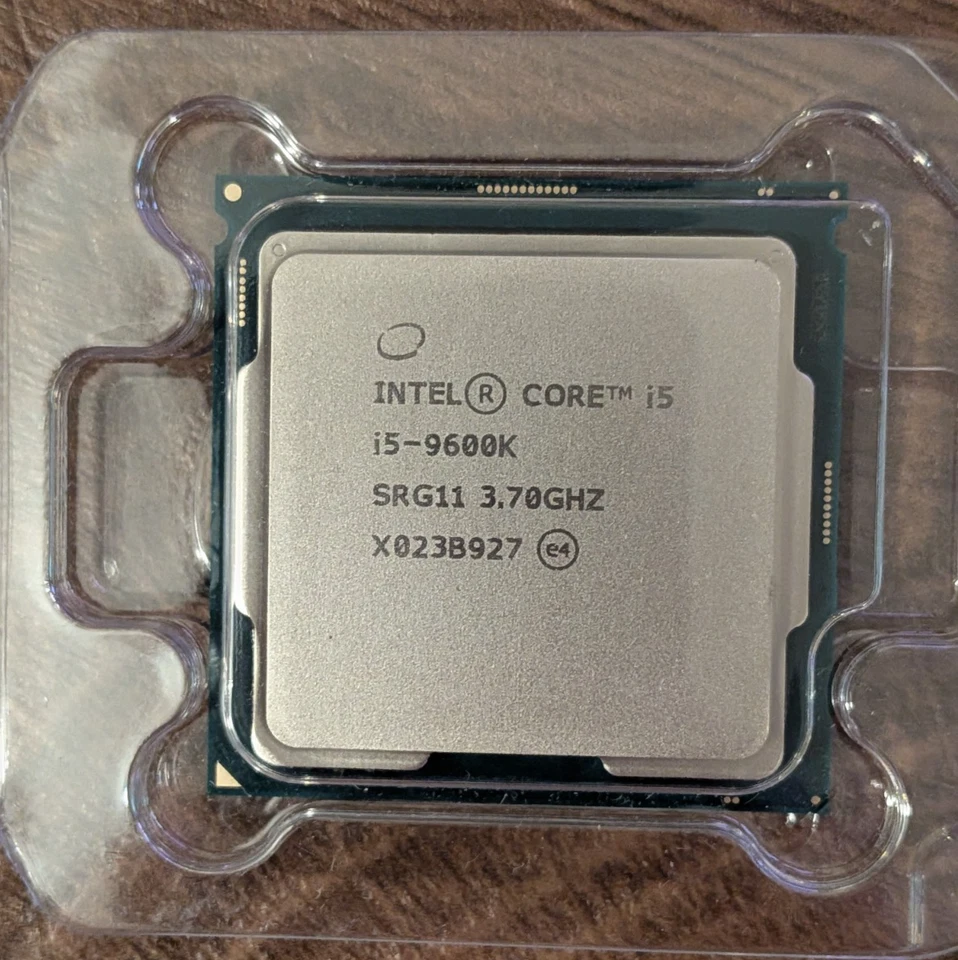 Intel Core i5-9600K 3.70GHz 6 Core SRG11 12 Thread LGA 1151 Desktop CPU - Image 3 of 4