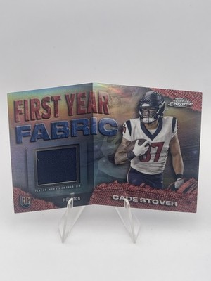 2024 Topps Chrome - First Year Fabric Cade Stover #FYF-CS (MEM, RC)
