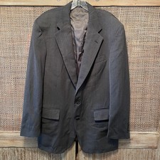 Vintage Polo Ralph Lauren Blazer Mens 44 Wool Kensington University Club USA