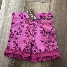NWT Matilda Jane Enchanted Garden Littlebell Printed Shorties Shorts Size 10