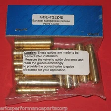 Supertech GDE-T2JZ-E Bronze Exhaust Valve Guides (Set of 12) Toyota 2JZ-GTE 2JZ
