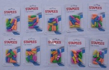 10 Packages Staples Arrowhead Cap Erasers 12 ...